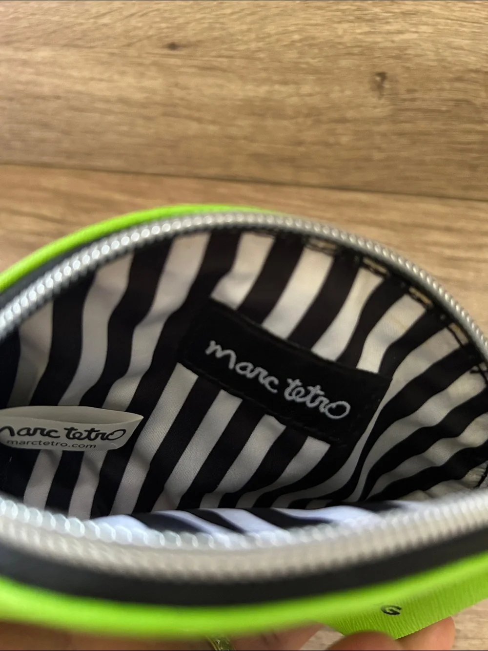 My Pug Lime Green Pouch